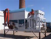 移動清理篩滾筒篩-環保移動清理篩-稻谷移動清理篩