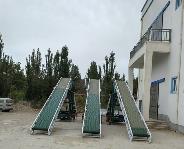 雙翼式膠帶輸送機